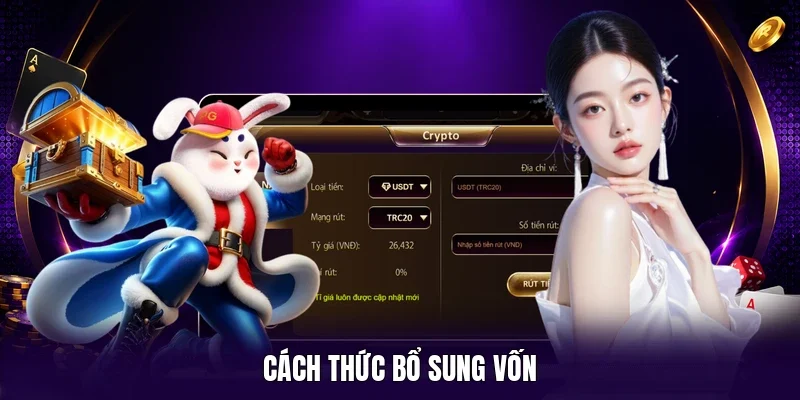 Cách thức bổ sung vốn